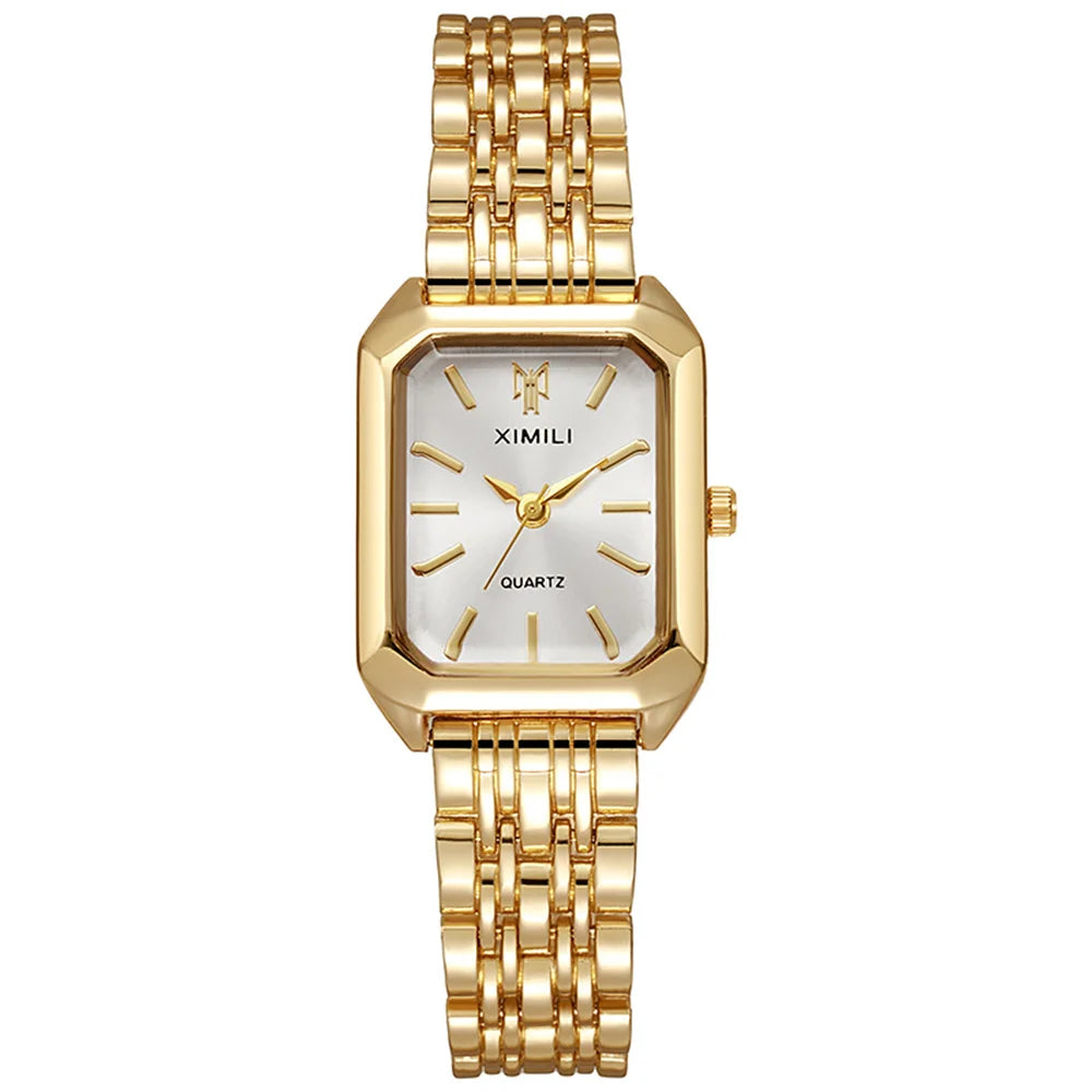 GoldSquare Elite – Women’s Luxury Timepiece
