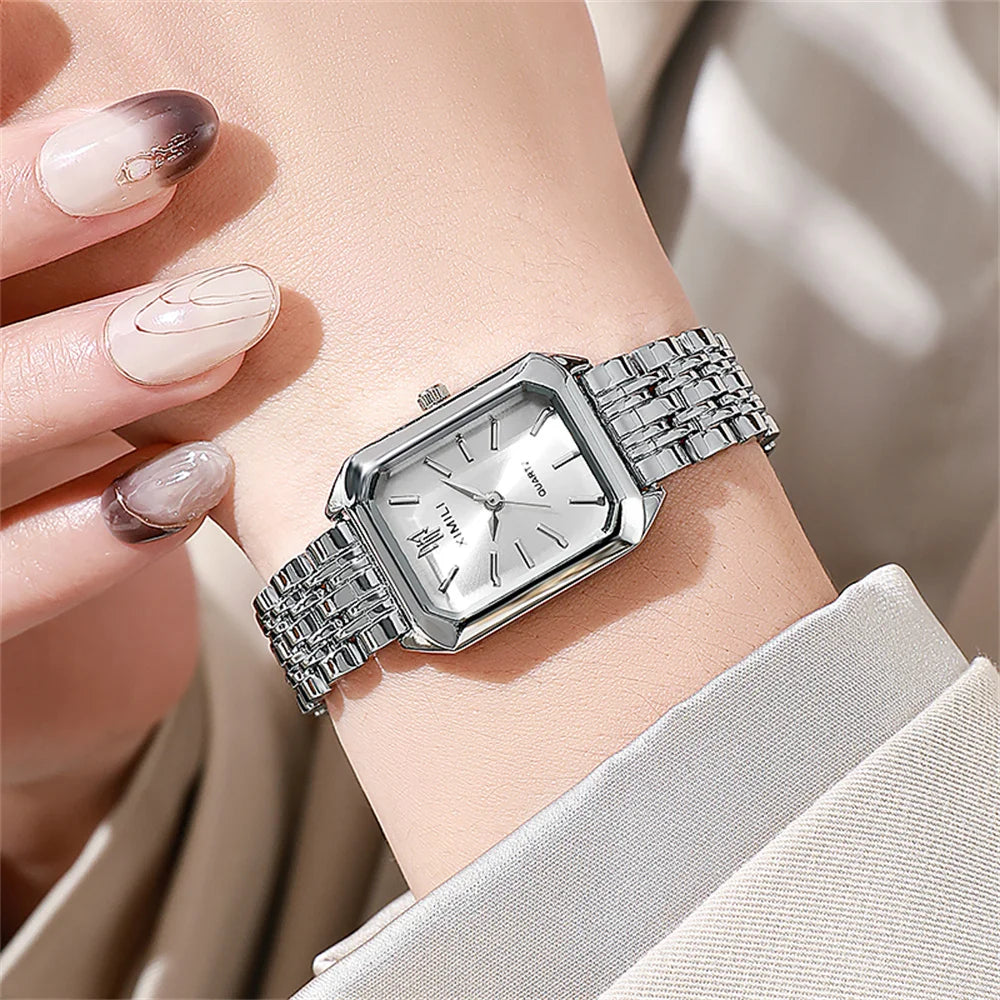 GoldSquare Elite – Women’s Luxury Timepiece