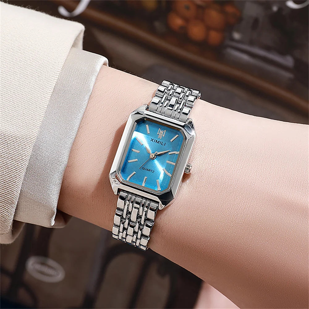 GoldSquare Elite – Women’s Luxury Timepiece