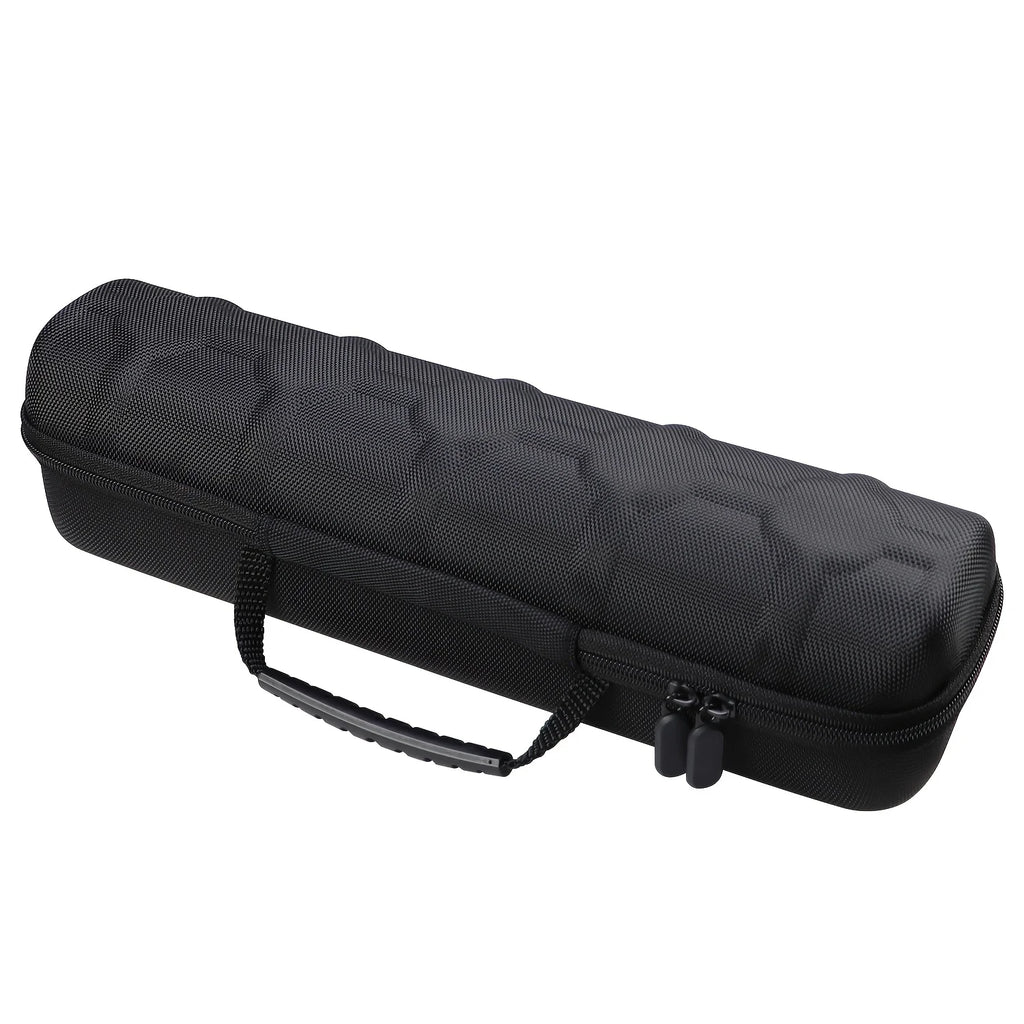 Executive Travel Watch Case – 5-Slot Hard Shell Organizer with Luxury Cushion Inserts (Black)