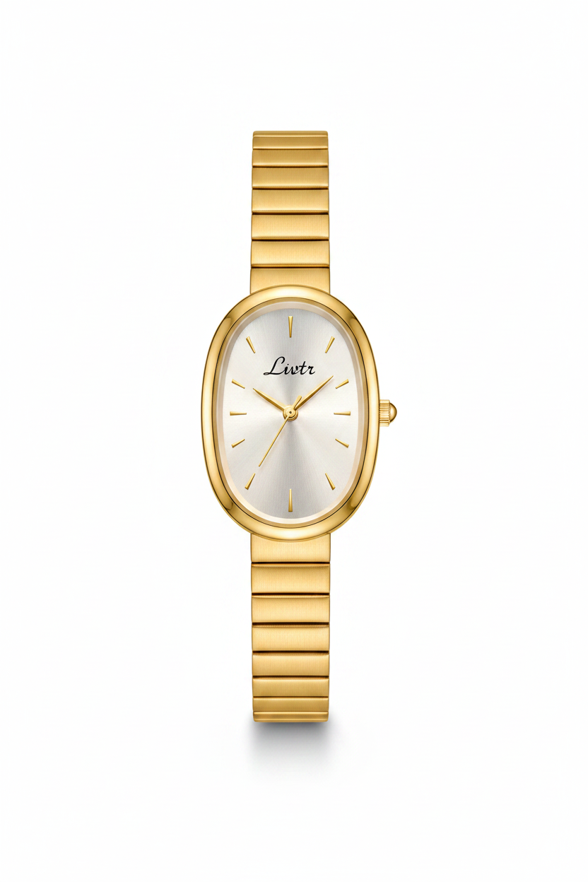 Golden Aura™ – Gold Bracelet Women Watch