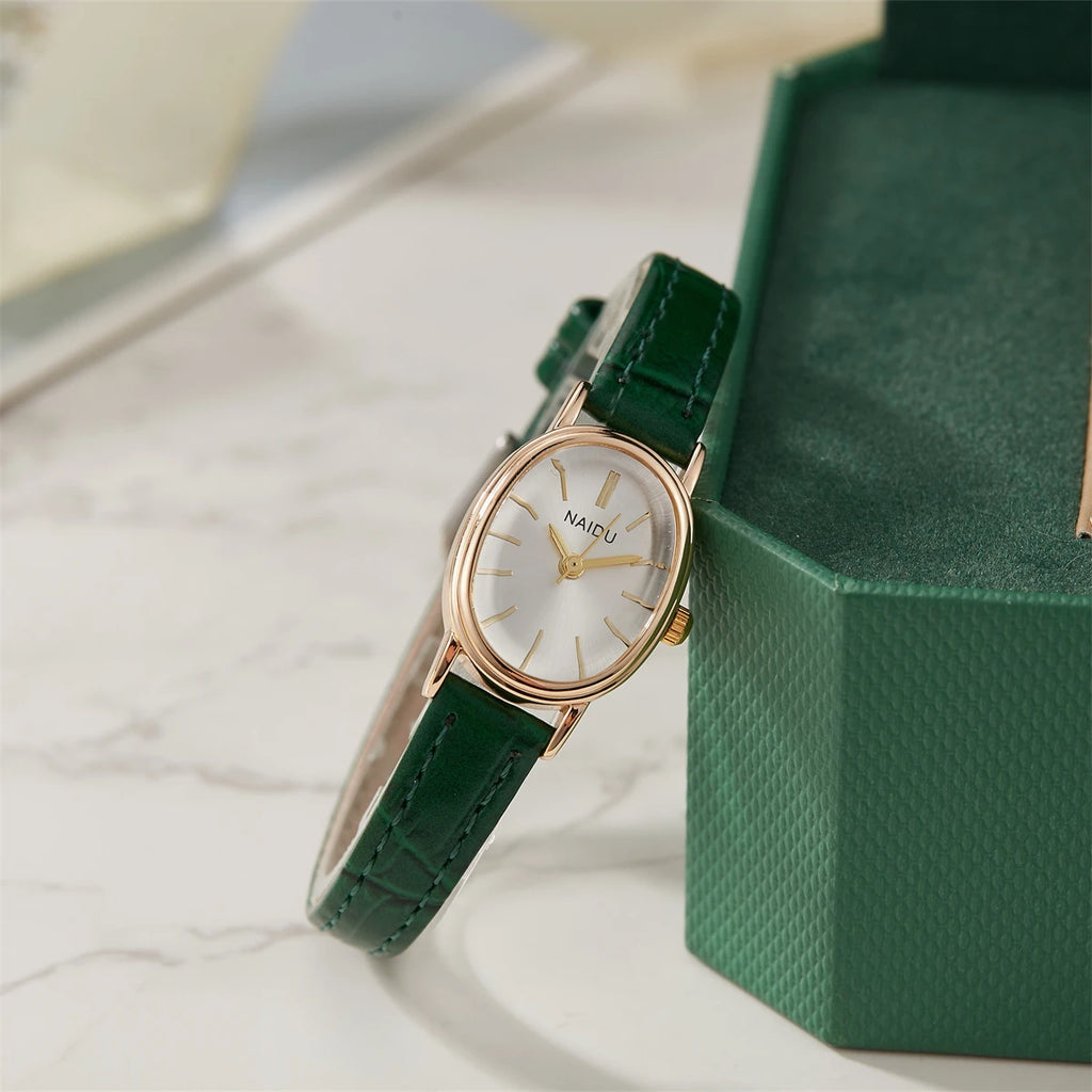 NAIDU™ Oval Classic Leather Watch