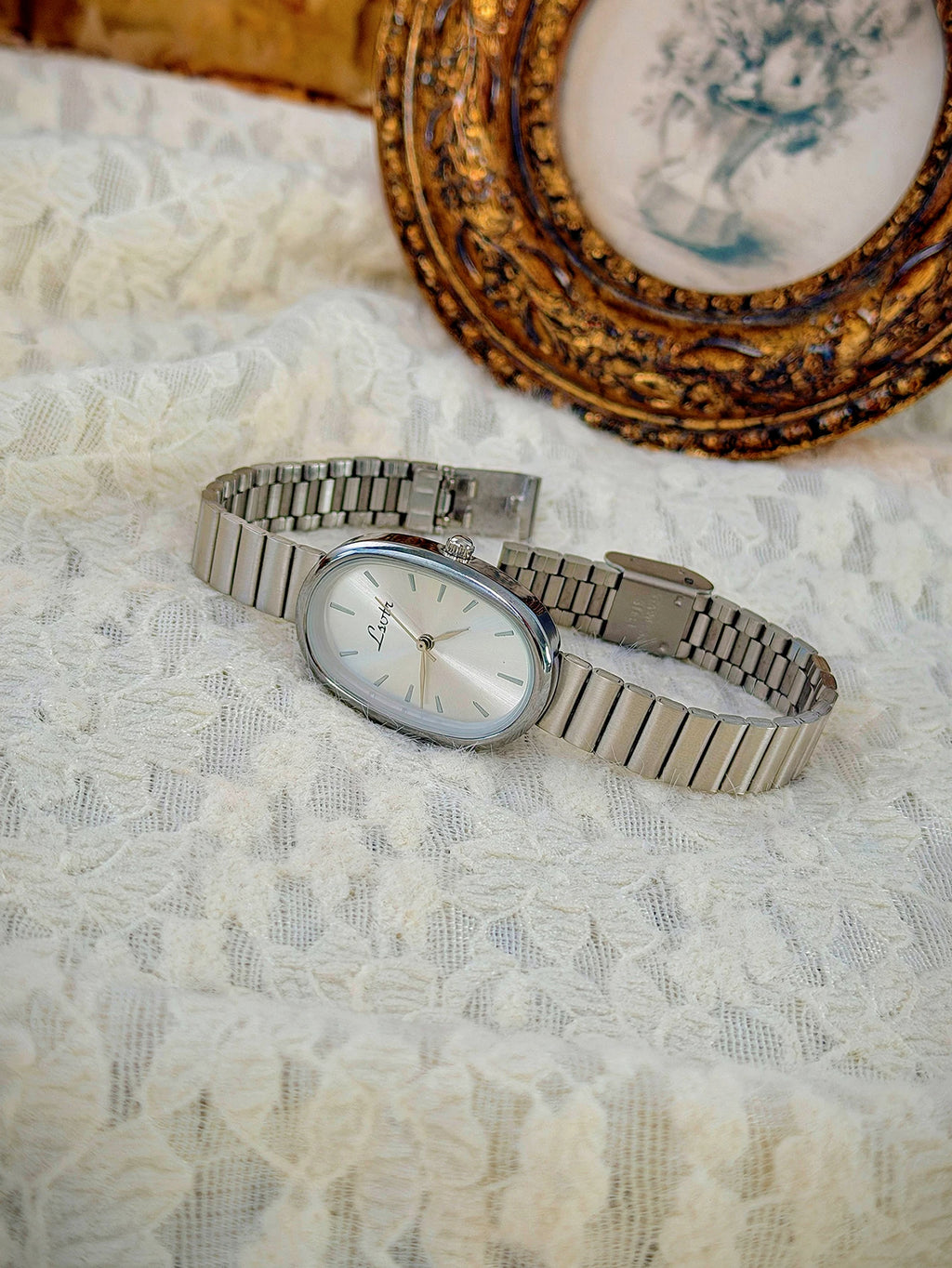 Golden Aura™ – Gold Bracelet Women Watch