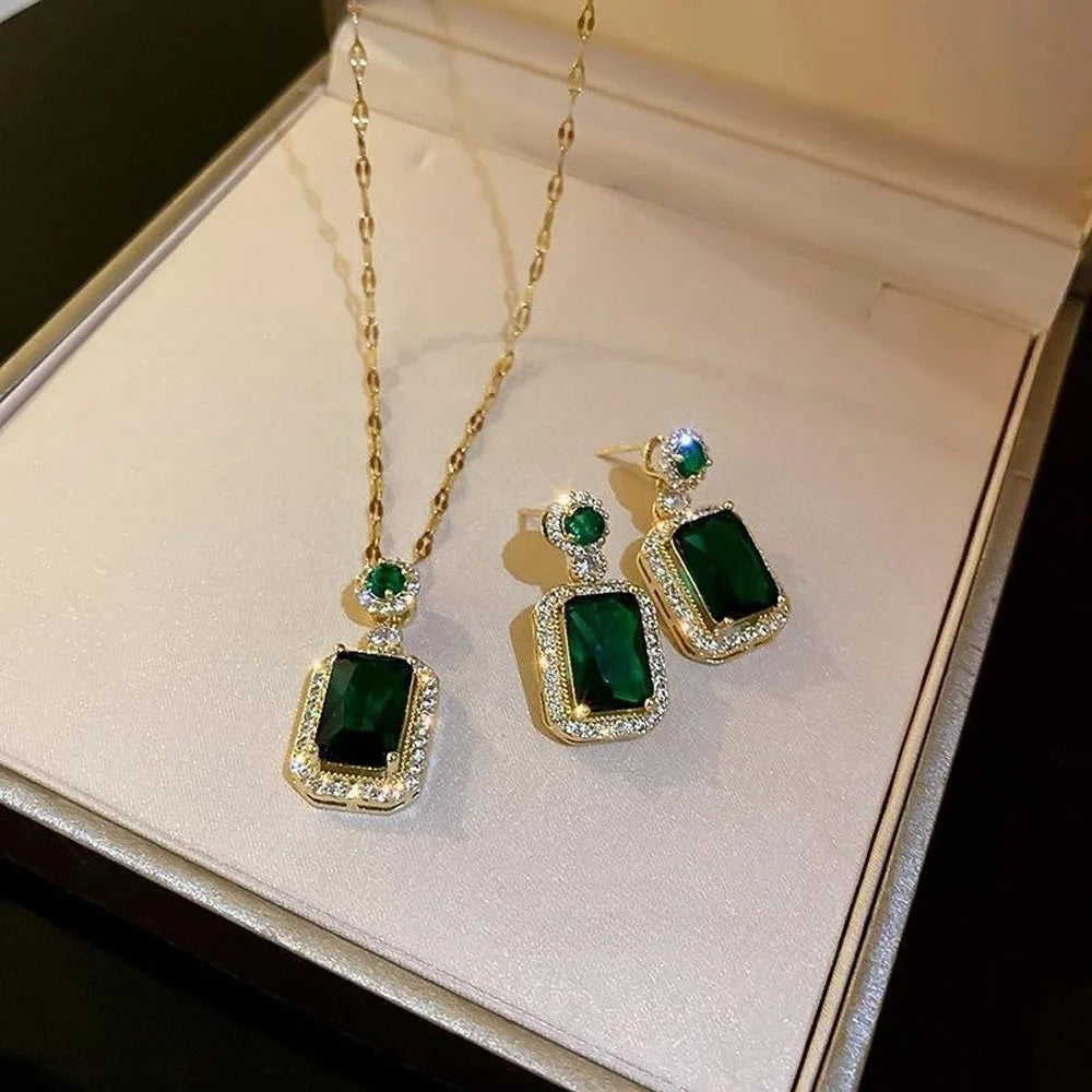AURÉLIA Crystal Bridal Set