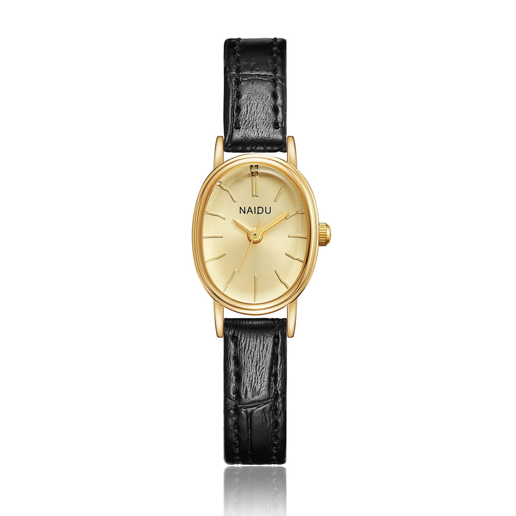 NAIDU™ Oval Classic Leather Watch