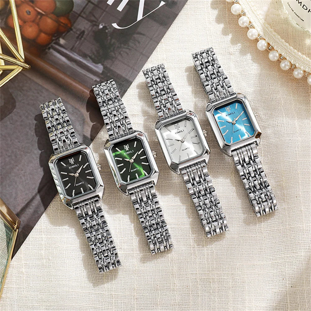 GoldSquare Elite – Women’s Luxury Timepiece