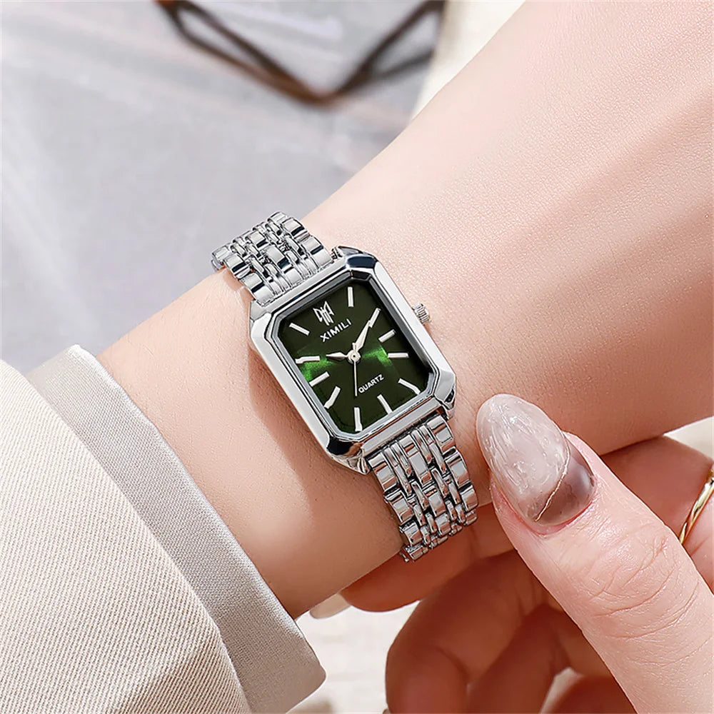 GoldSquare Elite – Women’s Luxury Timepiece
